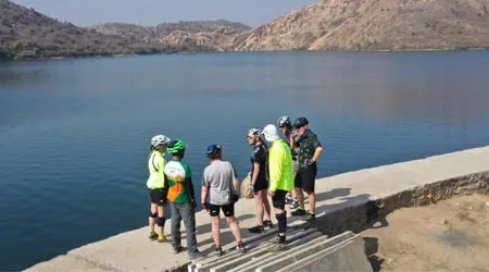 Badi Lake Cycling Lake Udaipur Badi Lake Cycling Lake Udaipur
