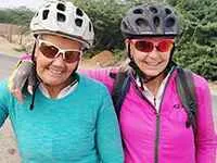 Ms. Fiona from Austrlia Take Cycling Tour of Rajasthan